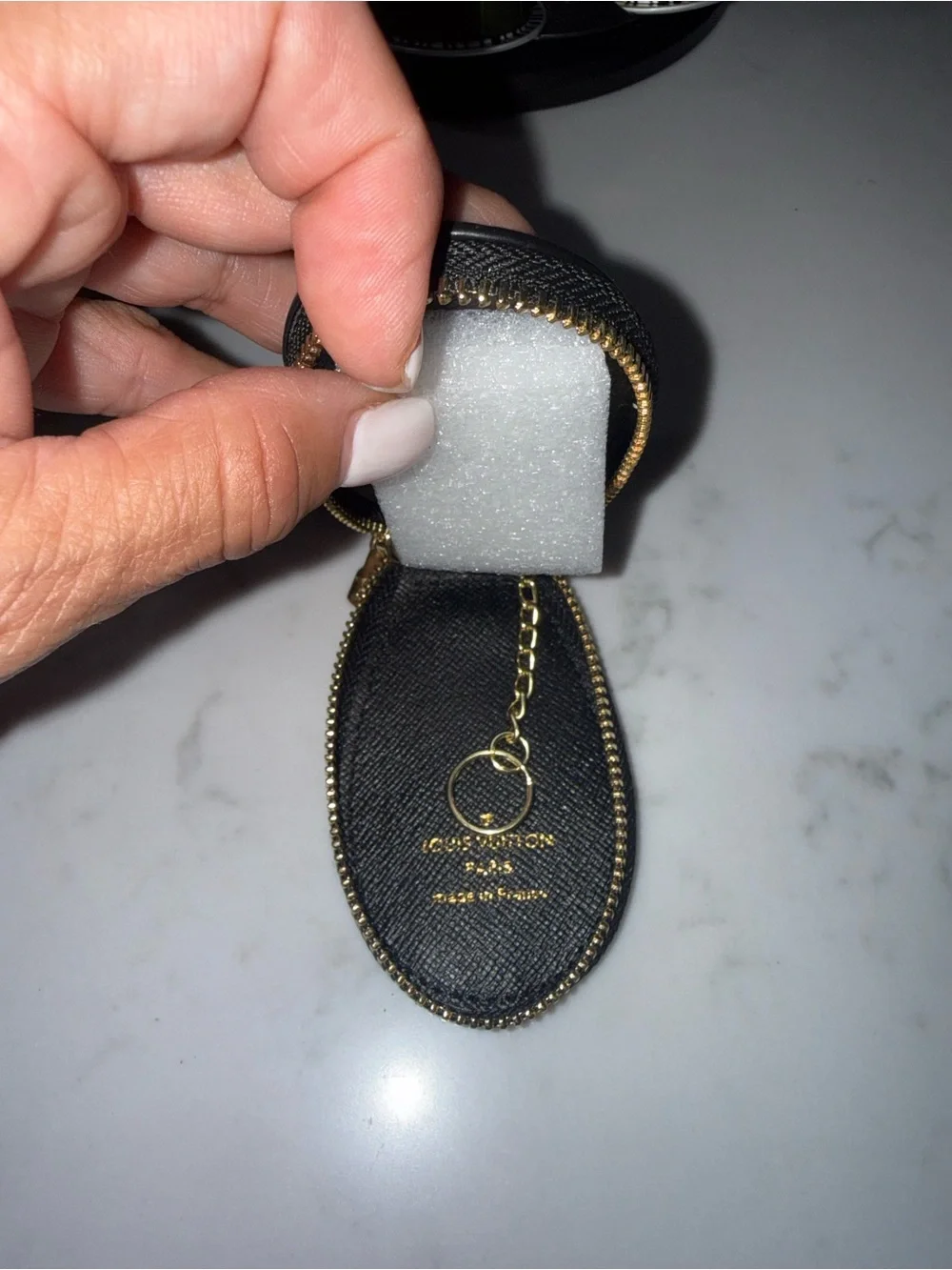 LV key fob holder